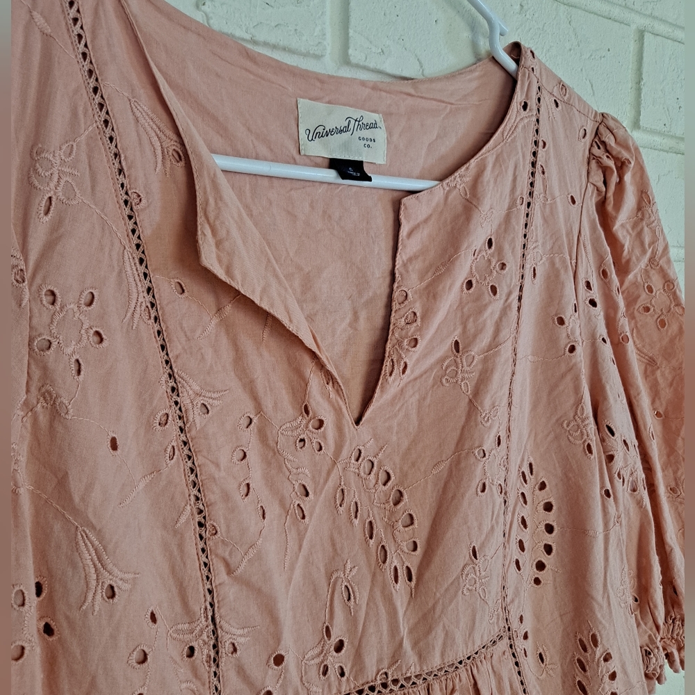 Universal Thread pink lined dress with pockets - Picture 3 of 3